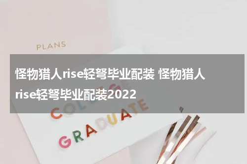 怪物猎人rise轻弩毕业配装 怪物猎人rise轻弩毕业配装2022