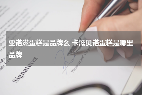 亚诺滋蛋糕是品牌么 卡滋贝诺蛋糕是哪里品牌