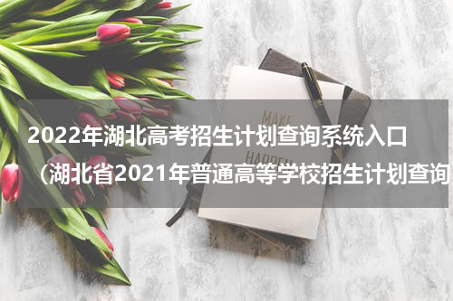2022年湖北高考招生计划查询系统入口（湖北省2021年普通高等学校招生计划查询）