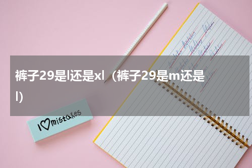 裤子29是l还是xl（裤子29是m还是l）