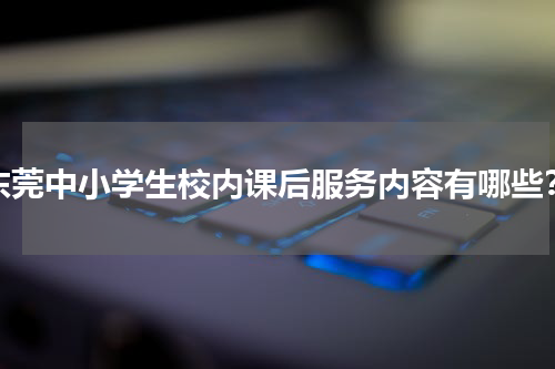 东莞中小学生校内课后服务内容有哪些？