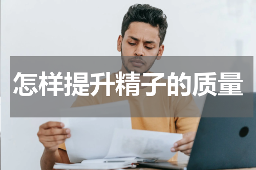 怎样提升精子的质量