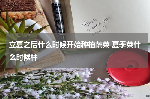 立夏之后什么时候开始种植蔬菜 夏季菜什么时候种