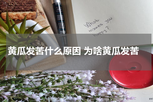 黄瓜发苦什么原因 为啥黄瓜发苦