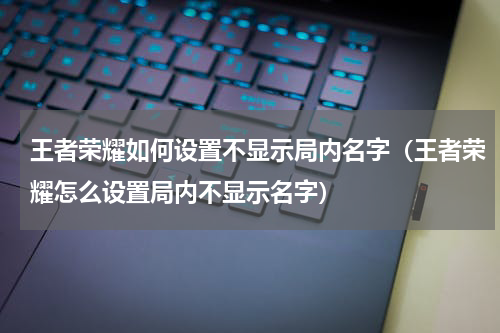 王者荣耀如何设置不显示局内名字（王者荣耀怎么设置局内不显示名字）