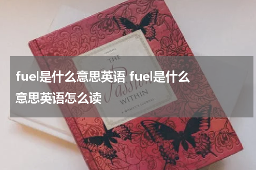 fuel是什么意思英语 fuel是什么意思英语怎么读