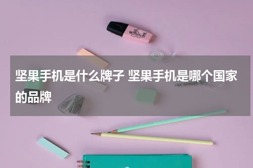 坚果手机是什么牌子 坚果手机是哪个国家的品牌