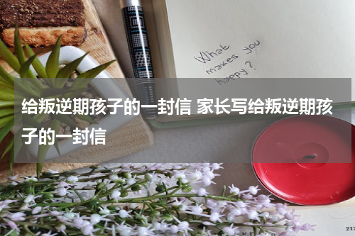 给叛逆期孩子的一封信 家长写给叛逆期孩子的一封信