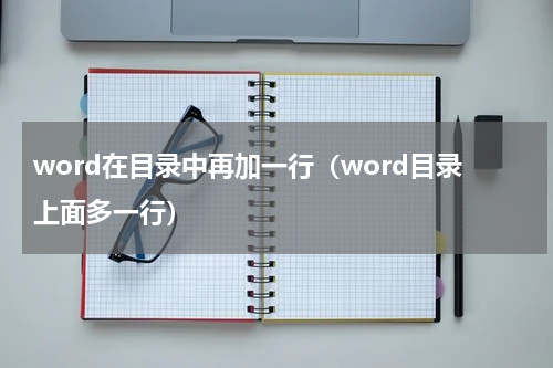 word在目录中再加一行（word目录上面多一行）