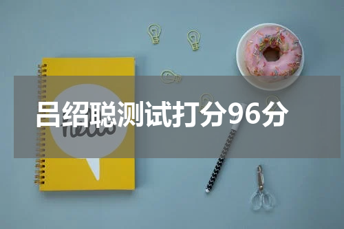 吕绍聪测试打分96分
