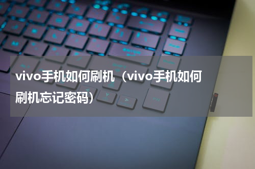 vivo手机如何刷机（vivo手机如何刷机忘记密码）