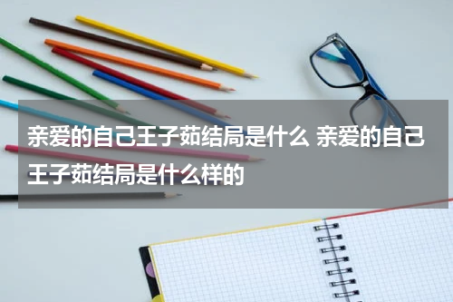 亲爱的自己王子茹结局是什么 亲爱的自己王子茹结局是什么样的