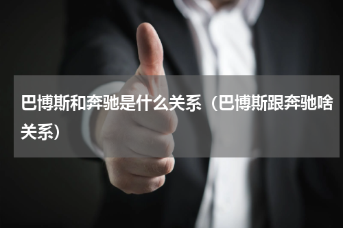 巴博斯和奔驰是什么关系（巴博斯跟奔驰啥关系）