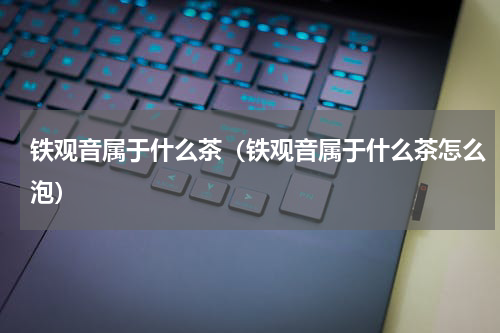 铁观音属于什么茶（铁观音属于什么茶怎么泡）