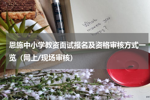 恩施中小学教资面试报名及资格审核方式一览（网上/现场审核）