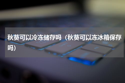 秋葵可以冷冻储存吗（秋葵可以冻冰箱保存吗）