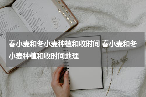 春小麦和冬小麦种植和收时间 春小麦和冬小麦种植和收时间地理