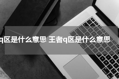 q区是什么意思 王者q区是什么意思