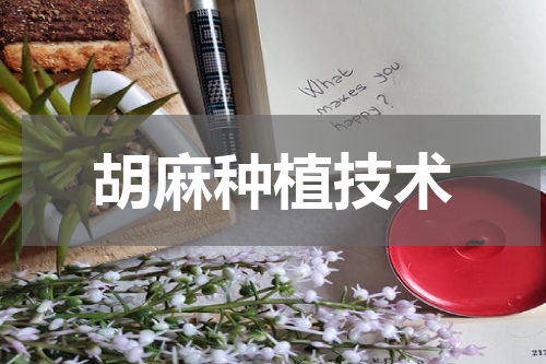 胡麻种植技术