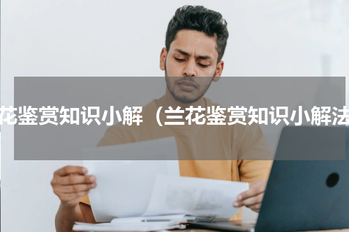 兰花鉴赏知识小解（兰花鉴赏知识小解法）