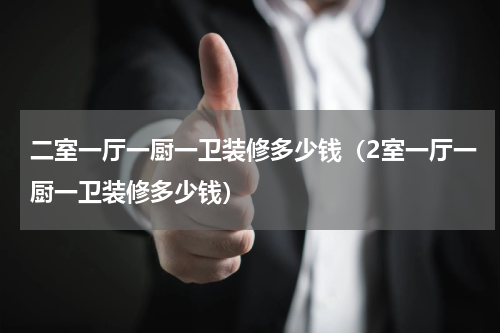 二室一厅一厨一卫装修多少钱（2室一厅一厨一卫装修多少钱）