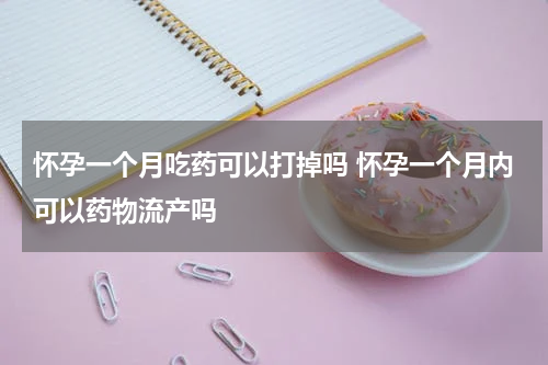 怀孕一个月吃药可以打掉吗 怀孕一个月内可以药物流产吗